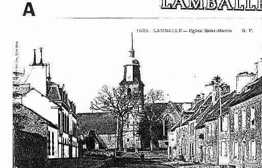 Ville de LAMBALLE Carte postale ancienne